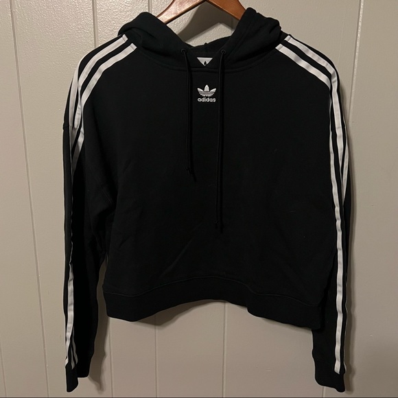 Adidas Cropped Sweatshirt - Picture 1 of 2
